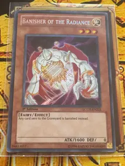 Banisher of the Radiance LCGX-EN225 Secret Rare First Edition | LP - Image 1