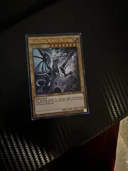 Yugioh Blue-Eyes White Dragon Ultra Rare Limited Edition JMPS-EN002 HP/DMG - Image 3