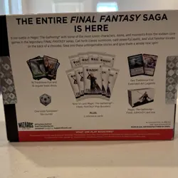 Magic: The Gathering Final Fantasy Booster Box Exclusive Foil Legends - Image 2