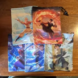Magic: The Gathering - Avatar The Last Airbender - Dice Pouch Set - 5pcs - Image 1