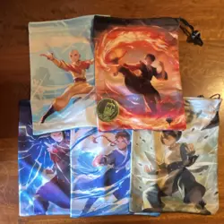 Magic: The Gathering - Avatar The Last Airbender - Dice Pouch Set - 5pcs - Image 2