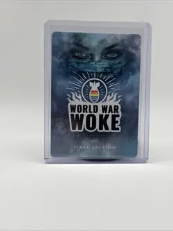 The Campus Crusader, Charlie Kirk, World War Woke - Rare. Mint, Holographic - Image 2