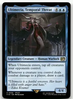 Ultimecia, Temporal Threat #556 (NM) Final Fantasy FIN Magic MTG - Image 1