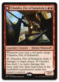 Chandra, Fire of Kaladesh #135 (LP) Magic Origins ORI Magic MTG - Image 1