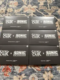 MTG Secret Lair xSUPER SONIC BUNDLE FOIL EDITION IN HAND READY TO SHIP - Image 1