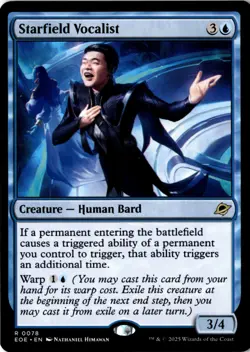 Starfield Vocalist Non-Foil Edge of Eternities 78 NM MTG - Image 1