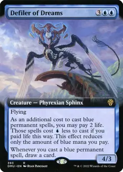 MTG Defiler of Dreams Extended Art ** Dominaria United ** English (NM) - Image 1