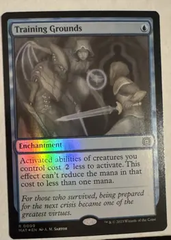 Training Grounds : MTG *FOIL* MOM: The Aftermath MAT #0009 / NM - Image 2