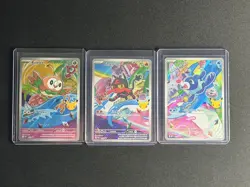 Pokemon 2026 First Partner Illustration Collection Series 1 Promos Set 43-45 #ML - Image 1