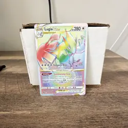 Pokemon Lugia VSTAR 202/195 Swsh12: Silver Tempest Secret Rare Full Art Holo - Image 1