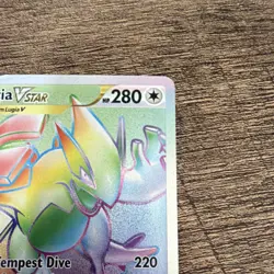Pokemon Lugia VSTAR 202/195 Swsh12: Silver Tempest Secret Rare Full Art Holo - Image 3