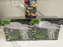 Pokemon Mega Evolution Perfect Order Elite Trainer Box (2) & Booster Bundle - Image 1