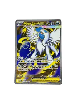 Mega Absol ex Ultra Rare Pokemon ME01: Mega Evolution 161/132 NM - Image 1