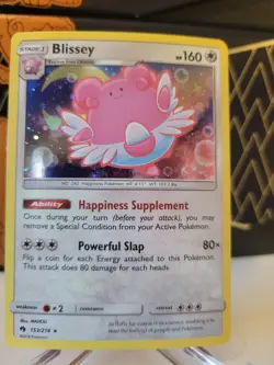 Blissey 153/214 Holo Rare - Pokemon TCG Lost Thunder - Mint/NM - Image 1