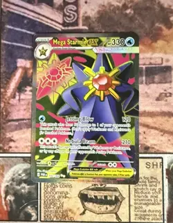 Mega Starmie EX - 102/088 - Full Art - Perfect Order - Pokemon TCG - Image 1