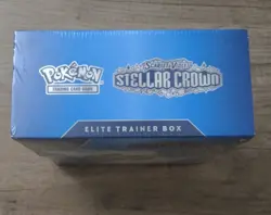 Pokemon Stellar Crown Elite Trainer Box Factory Sealed NEW ( Has Tear In Wrap) - Image 4