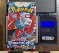 Paradox Rift Booster Pack - Heavy 22.76g - Sealed - Pokemon TCG Scarlet & Violet - Image 1