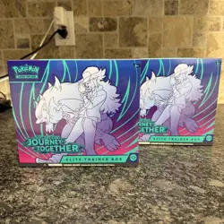 Pokemon Scarlet & Violet Journey Together 2x ETB Lot - Image 1