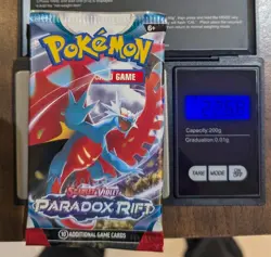 Paradox Rift Booster Pack - Heavy 22.68g - Sealed - Pokemon TCG Scarlet & Violet - Image 1