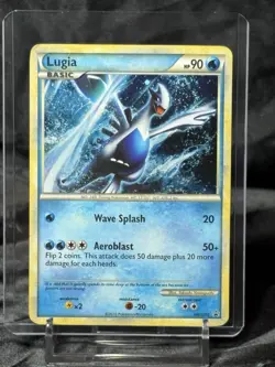 Played Lugia - Holo #HGSS02 Heartgold & Soulsilver Promo Pokemon TCG -MP- - Image 2