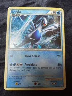 Played Lugia - Holo #HGSS02 Heartgold & Soulsilver Promo Pokemon TCG -MP- - Image 5