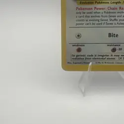 Pokemon TCG Eevee #11 Black Star Holo Promo - Image 5