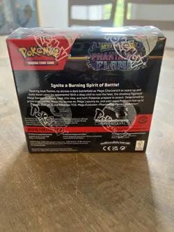Pokemon Center Mega Evolutions Phantasmal Flames Booster Display Box **SEALED** - Image 2