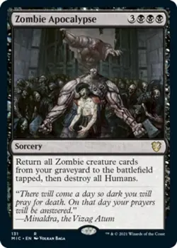 Zombie Apocalypse - Commander: Innistrad: Midnight Hunt - NM-Mint - MTG - Image 1