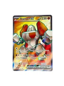 Regirock ex 214/182 Ultra Rare Pokemon DRI SV10: Destined Rivals NM English New - Image 1