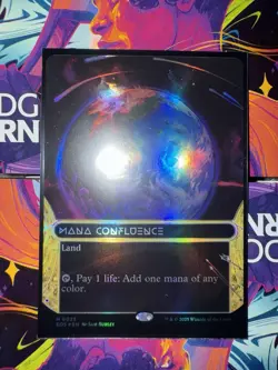 Mana Confluence *FOIL* (0025) (Borderless) Edge of Eternities Magic MTG - Image 1