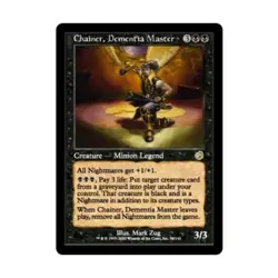 WOTC MtG Torment Chainer, Dementia Master (R) (Foil) NM- - Image 1