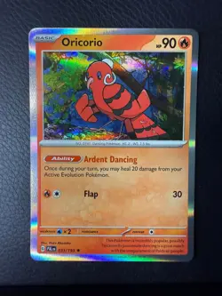 Oricorio Rare Paldea Evolved Holo 033/193 NM/M Pokemon - Image 1