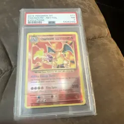 2016 Pokemon XY Charizard - REV. Foil Evolutions #011 PSA: 7 - Image 1