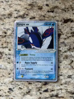 Kyogre ex - 2006 Pokemon Promo 037 HP - Image 1