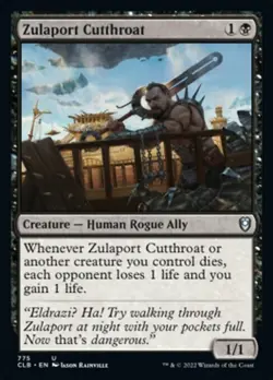 MTG - ZULAPORT CUTTHROAT - Battle for Baldur's Gate (U) - Image 1