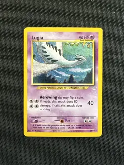 Pokemon Neo Revelation LUGIA Non-Holo Rare #20/64 Near Mint - Image 1