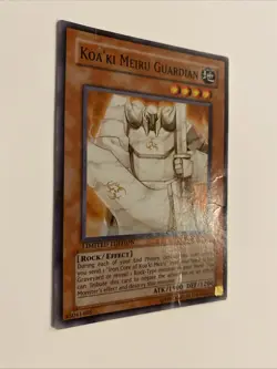 Yugioh Koa’Ki Meiru Guardian Foil/holo Limited Edition RGBT-ENPP3 Moderate Play - Image 4