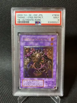 [PSA 9] TB-34 - Thousand-Eyes Restrict - Ultimate Rare - YuGiOh! - Image 1