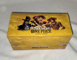 One Piece 12x Mini Tin Pack Set VOL. 2 with Display Box - Image 1