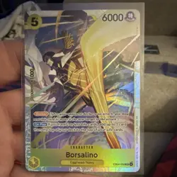 Bandai One Piece CCG Borsalino EB04-058 Holo Blocker Special 6000 Power - Image 1