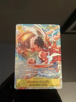 One Piece CCG OP015-119 Monkey D Luffy Alt Art - Image 1