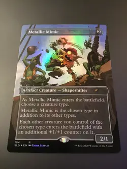 MTG Secret Lair #194 Metallic Mimic Borderless Foil NM - Image 1