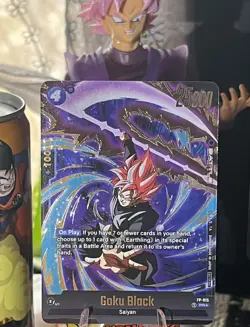 Goku Black FP-015 Tournament Gold Promo Dragon Ball Card English Fusion World NM - Image 1