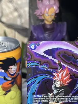 Goku Black FP-015 Tournament Gold Promo Dragon Ball Card English Fusion World NM - Image 2