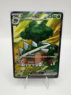 Pokemon TCG Torterra EX Holo Ultra Rare Card 185/162 Temporal Forces - Image 1