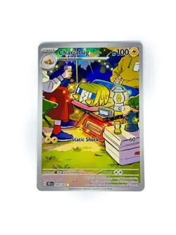 Pokemon SV05: Temporal Forces Card 169/162 Charjabug Illustration Rare - Image 1