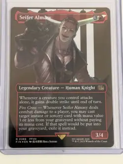 MTG English Seifer Almasy (Borderless) (Surge Foil) NM Foil - Image 1