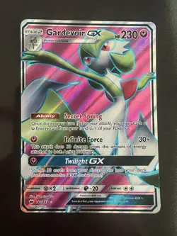 Pokemon Gardevoir GX 140/147 Full Art Holo Card Sm-Burning Shadows - LP - Image 1