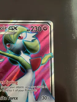 Pokemon Gardevoir GX 140/147 Full Art Holo Card Sm-Burning Shadows - LP - Image 3