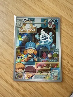 Pokemon TCG Vanillish Card IR 190/182 Paradox Rift - Image 1